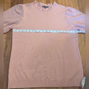 Adrianna Papell Blush Pink Sweater